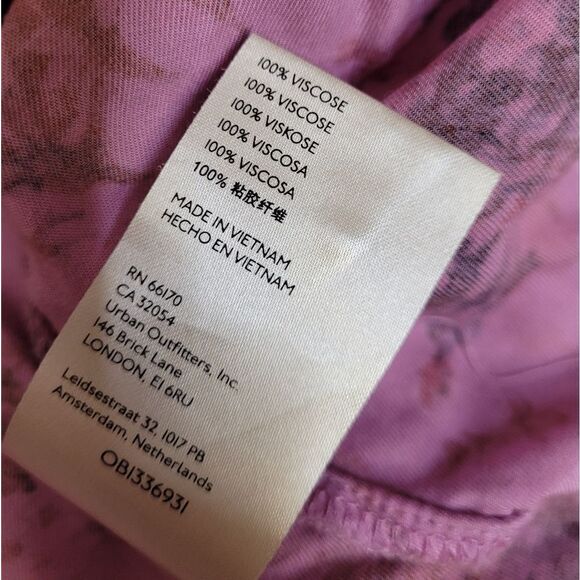 ANTHROPOLOGIE Pilcro pink femme utility gorp duck blouse button up‎ shirt L - Picture 7 of 11